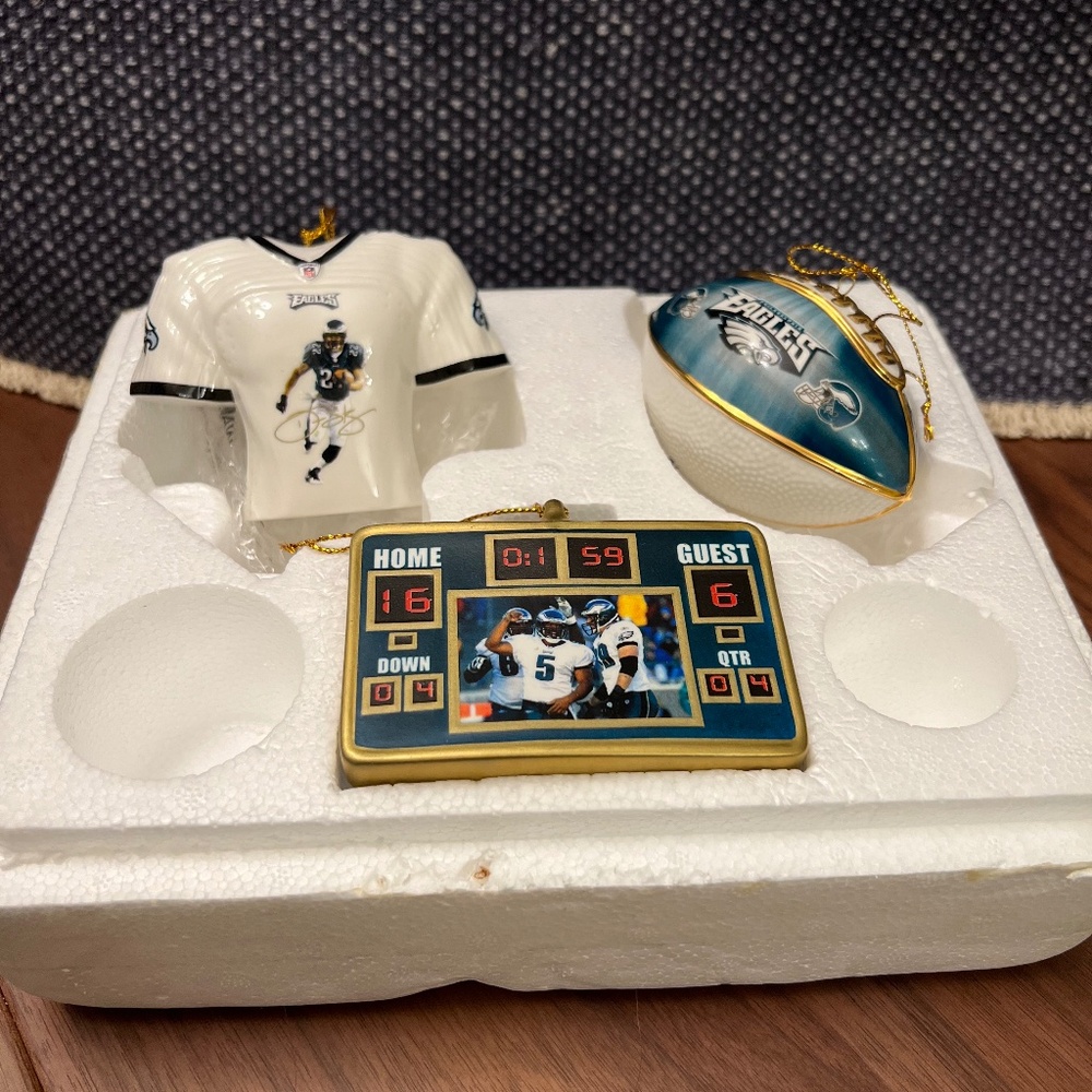 Philadelphia Eagles - Duce Staley - Christmas Ornament Collectable